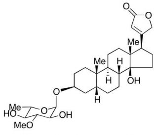 17β-Neriifolin (CAS 466-07-9) - chemical structure image
