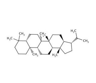 17&beta;(H),21&alpha;(H)-Hopane solution (CAS 1176-44-9) - chemical structure image