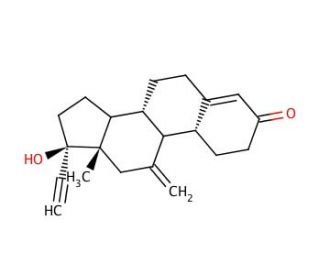 18-Demethyl Etonogestrel (CAS 54024-10-1) - chemical structure image