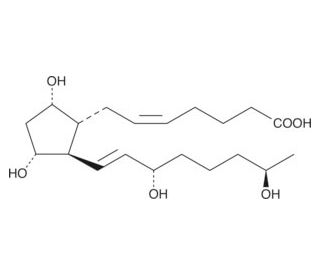 19(R)-Hydroxy-prostaglandin F2&alpha; (CAS 64625-53-2) - chemical structure image