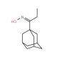 (1E)-1-(1-adamantyl)propan-1-one oxime - chemical structure image