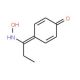 (1E)-1-(4-hydroxyphenyl)propan-1-one oxime - chemical structure image