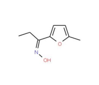 (1E)-1-(5-methyl-2-furyl)propan-1-one oxime - chemical structure image