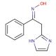 (1E)-2-(1H-imidazol-2-yl)-1-phenylethanone oxime - chemical structure image