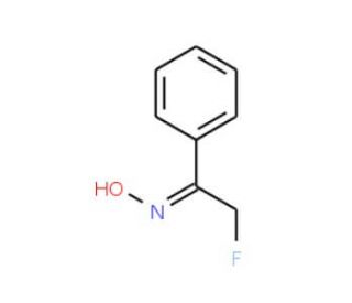 (1E)-2-fluoro-1-phenylethanone oxime - chemical structure image