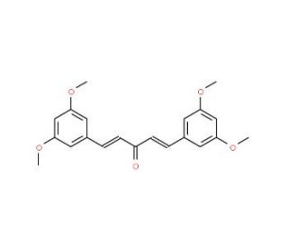 (1E,4E)-1,5-Bis(3,5-dimethoxyphenyl)-1,4-pentadien-3-one - chemical structure image