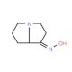 (1E)-hexahydro-1H-pyrrolizin-1-one oxime - chemical structure image