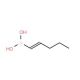 (1E)-(Pent-1-en-1-yl)boronic acid (CAS 59239-44-0) - chemical structure image