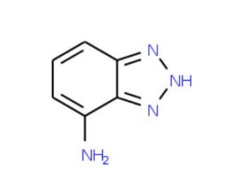 1H-1,2,3-Benzotriazol-4-amine (CAS 18076-61-4) - chemical structure image