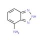 1H-1,2,3-Benzotriazol-4-amine (CAS 18076-61-4) - chemical structure image