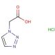1H-1,2,3 Triazole-1- acetic acid Hydrochloride (CAS 1187582-48-4) - chemical structure image