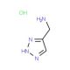 1H-[1,2,3]Triazol-4-ylmethylamine HCl (CAS 118724-05-3) - chemical structure image