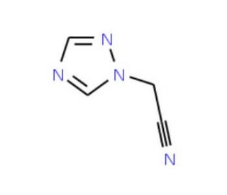 1H-1,2,4-Triazol-1-ylacetonitrile (CAS 81606-79-3) - chemical structure image