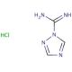 1H-1,2,4-Triazole-1-carboxamidine hydrochloride (CAS 19503-26-5) - chemical structure image