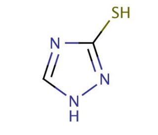 1H-1,2,4-Triazole-3-thiol (CAS 3179-31-5) - chemical structure image