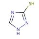 1H-1,2,4-Triazole-3-thiol (CAS 3179-31-5) - chemical structure image