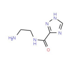 1H-[1,2,4]Triazole-3-carboxylic acid (2-amino-ethyl)-amide - chemical structure image