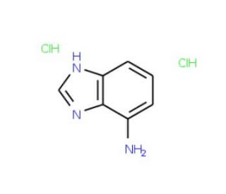1H-1,3-benzodiazol-7-amine dihydrochloride - chemical structure image
