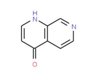 1H-1,7-Naphthyridin-4-one (CAS 60122-51-2) - chemical structure image