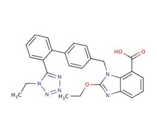 1H-1-Ethyl Candesartan - chemical structure image