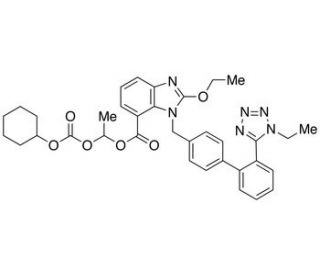 1H-1-Ethyl Candesartan Cilexetil (CAS 914613-35-7) - chemical structure image