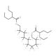 1H,1H,10H,10H-Perfluorodecan-1,10-diyl bis (2-propylpentanoate) (CAS 544446-07-3) - chemical structure image