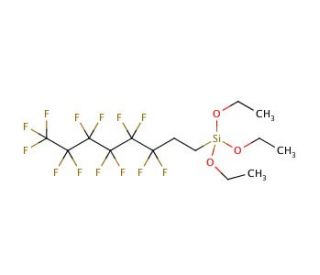 1H,1H,2H,2H-Perfluorooctyltriethoxysilane (CAS 51851-37-7) - chemical structure image