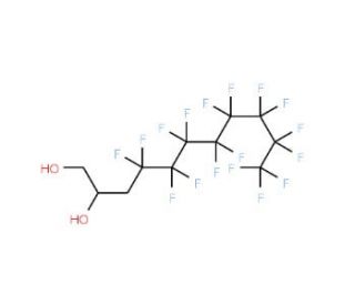 1H,1H,2H,3H,3H-Perfluoroundecane-1,2-diol (CAS 94159-84-9) - chemical structure image