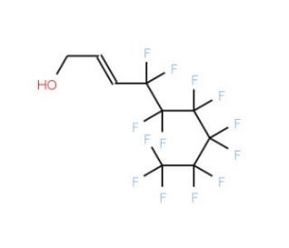 1H,1H,2H,3H-Perfluoronon-2-en-1-ol (CAS 38550-47-9) - chemical structure image