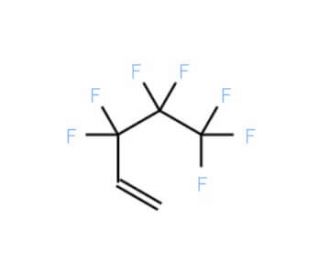 1H,1H,2H-Heptafluoropent-1-ene (CAS 355-08-8) - chemical structure image