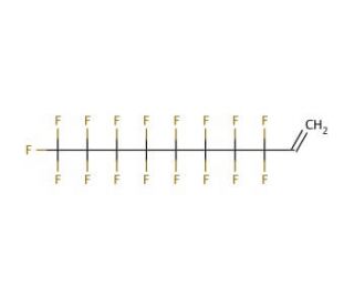 1H,1H,2H-Perfluoro-1-decene (CAS 21652-58-4) - chemical structure image