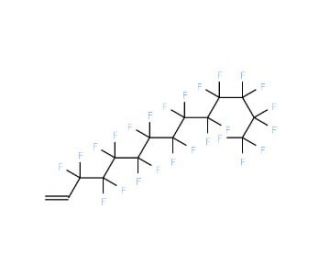 1H,1H,2H-Perfluorotetradec-1-ene (CAS 67103-05-3) - chemical structure image