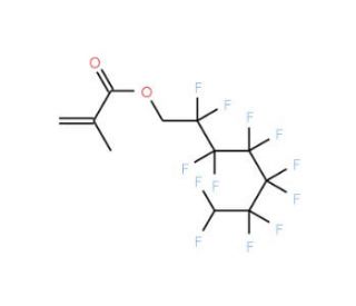1H,1H,7H-Perfluoroheptyl methacrylate (CAS 2261-99-6) - chemical structure image