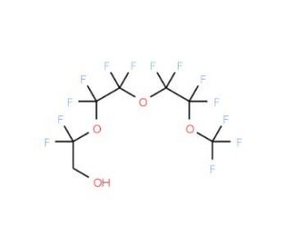 1H,1H-Perfluoro-3,6,9-trioxadecan-1-ol (CAS 147492-57-7) - chemical structure image