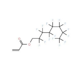 1H,1H-Perfluorooctyl acrylate (CAS 307-98-2) - chemical structure image