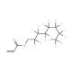 1H,1H-Perfluorooctyl acrylate (CAS 307-98-2) - chemical structure image
