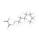 1H,1H-Perfluorooctyl methacrylate (CAS 3934-23-4) - chemical structure image