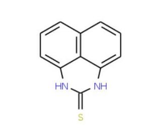 1H,3H-Perimidine-2-thione (CAS 30837-62-8) - chemical structure image