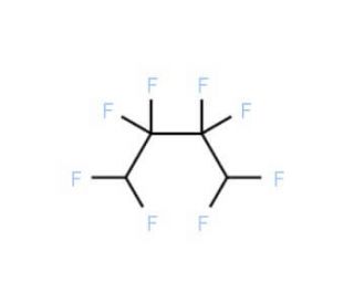 1H,4H-Octafluorobutane (HFC-338mee) (CAS 377-36-6) - chemical structure image