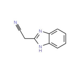 1H-Benzimidazol-2-ylacetonitrile (CAS 4414-88-4) - chemical structure image
