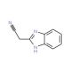 1H-Benzimidazol-2-ylacetonitrile (CAS 4414-88-4) - chemical structure image