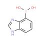 1H-Benzimidazol-4-ylboronic acid (CAS 499769-95-8) - chemical structure image