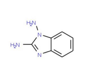 1H-benzimidazole-1,2-diamine (CAS 29540-87-2) - chemical structure image