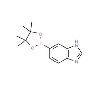 1H-Benzimidazole-5-boronic acid pinacol ester (CAS 1007206-54-3) - chemical structure image