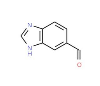 1H-Benzimidazole-5-carboxaldehyde (CAS 58442-17-4) - chemical structure image