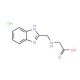 [(1H-Benzoimidazol-2-ylmethyl)-amino]-acetic acid hydrochloride - chemical structure image