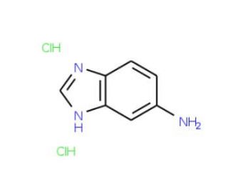 1H-Benzoimidazol-5-ylamine dihydrochloride (CAS 55299-95-1) - chemical structure image