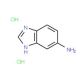 1H-Benzoimidazol-5-ylamine dihydrochloride (CAS 55299-95-1) - chemical structure image