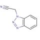 1H-Benzotriazole-1-acetonitrile (CAS 111198-08-4) - chemical structure image