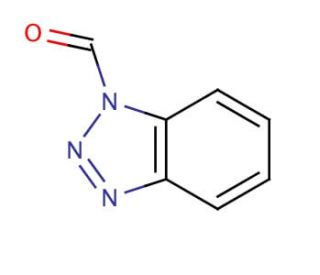 1H-Benzotriazole-1-carboxaldehyde (CAS 72773-04-7) - chemical structure image